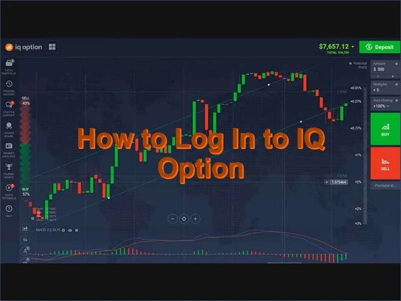 IQ Option login process and account access instructions