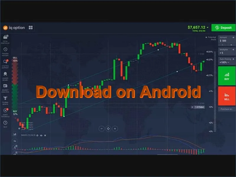 How to download the IQ Option trading app from the Google Play Store on Android