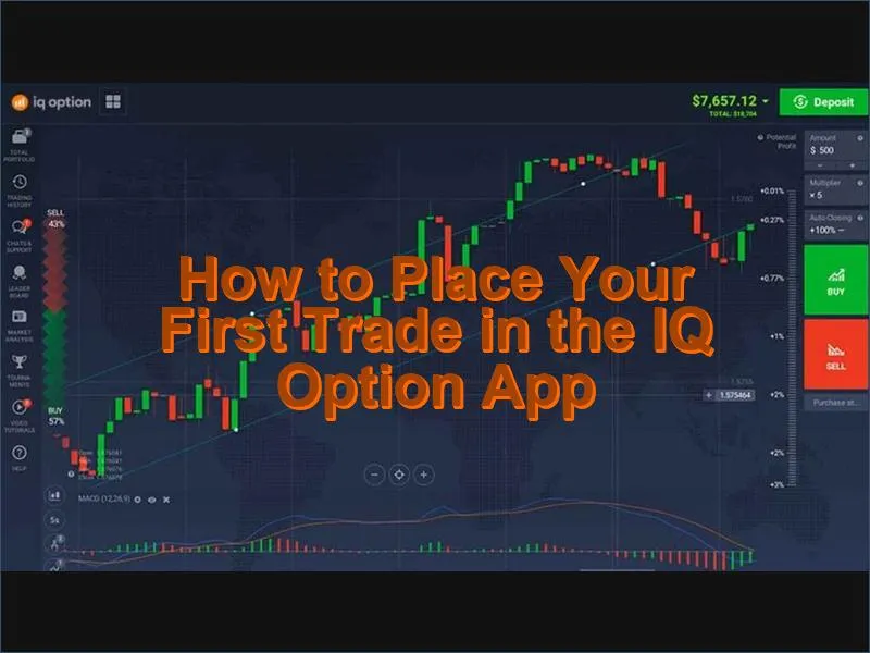 Step-by-step guide to opening your first CFD trade in the IQ Option app