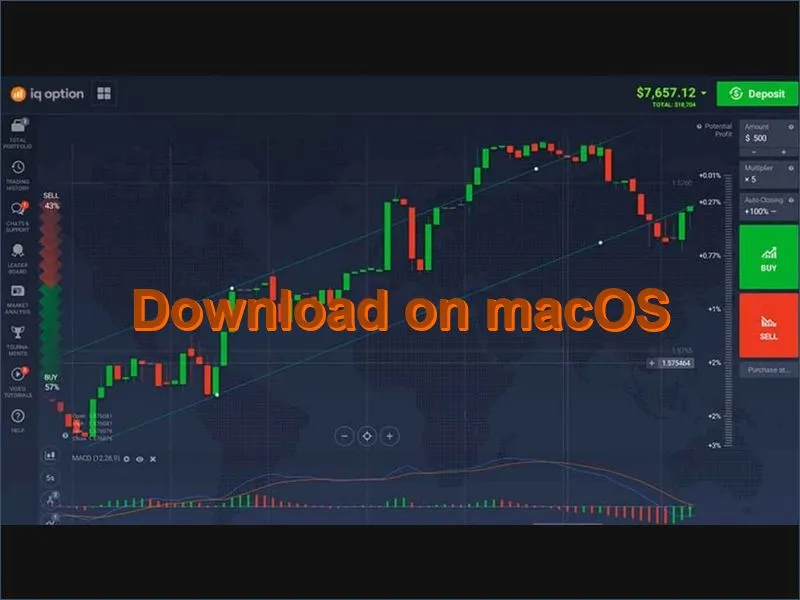 How to download and install the IQ Option trading app on a Mac