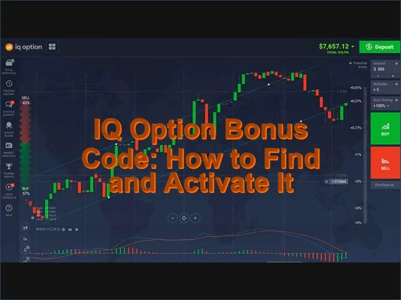 How to enter and activate an IQ Option promo bonus code