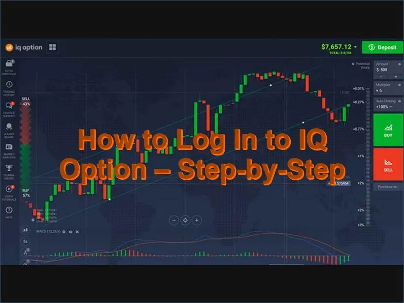 Step-by-step guide to signing into the IQ Option trading platform
