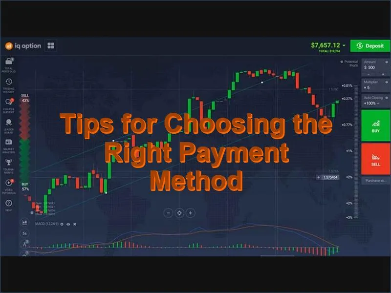 How to choose the best deposit method for your IQ Option account