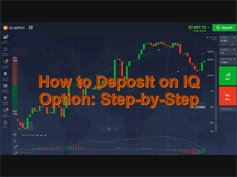 Step-by-step guide to making a deposit on IQ Option