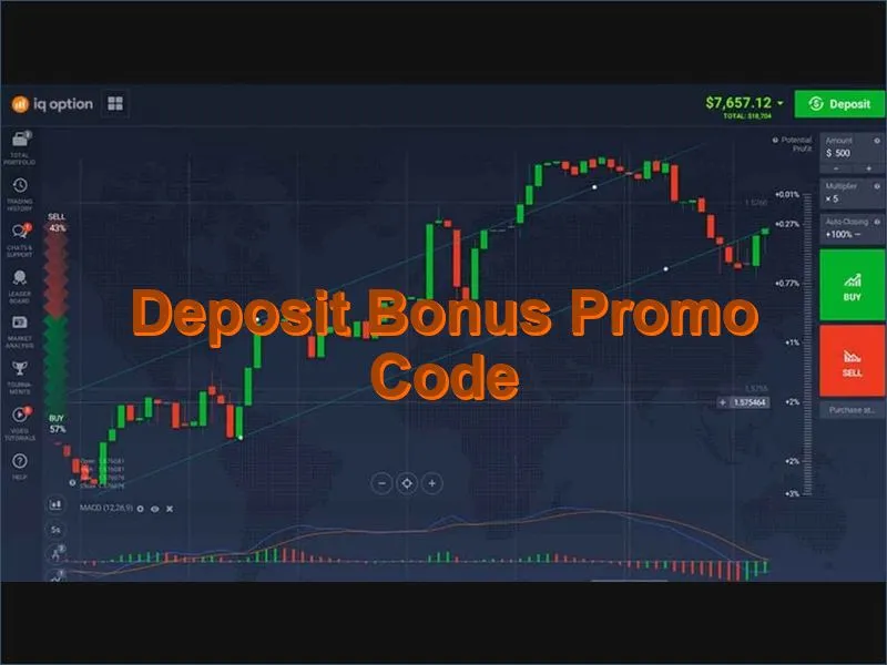 Deposit bonus code that multiplies your funded trading balance on IQ Option